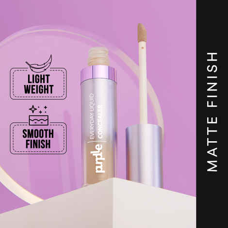 Buy Purplle Everyday Liquid Concealer - 01 Vanilla Ice Cream (6 ml) - Purplle