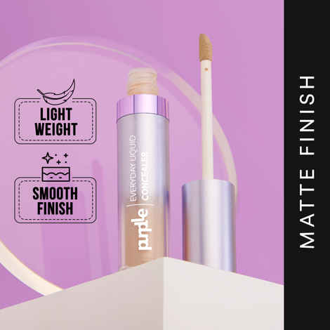Buy Purplle Everyday Liquid Concealer- 02 Cashew Butter (6 ml) - Purplle