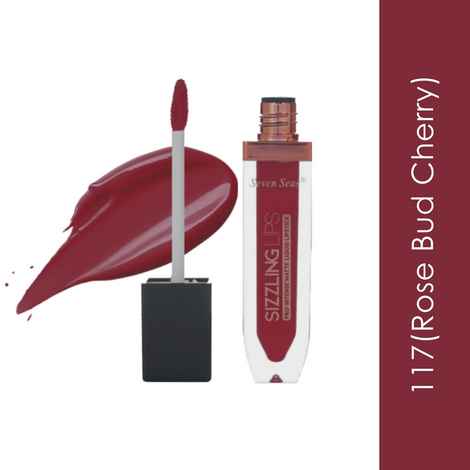 Buy Seven Seas Sizzling Lips Matte Liquid Lipstick (RoseBud Cherry) - Purplle