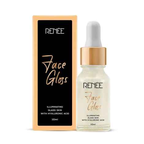 Buy RENEE Face Gloss Illuminating GLASS SKIN WITH HYALURONIC ACID 10 ml - Purplle
