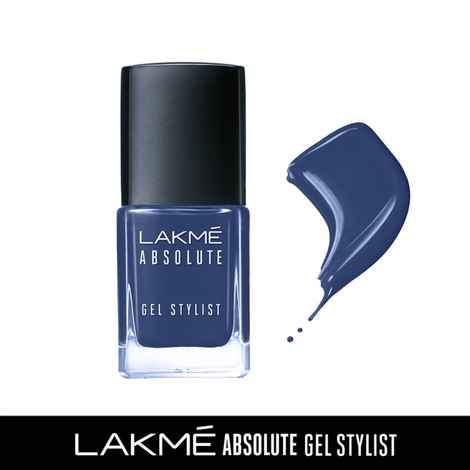Buy Lakme Absolute Gel Stylist Nail Color,96 Bluebells, 12 ml - Purplle