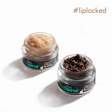 Buy mCaffeine Quick Coffee Sip Duo - Reduce Pigmentation with Lip Scrub & Balm 24 gm - Purplle
