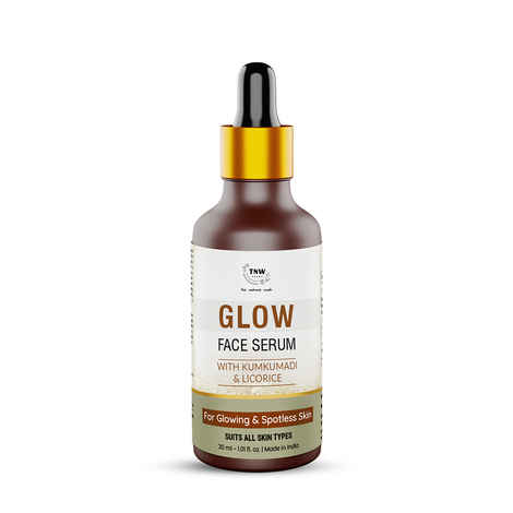 Buy TNW The Natural Wash Glow Face Serum for glowing & spotless skin | With Kumkumadi & Licorice | Paraben-Free 30 ml - Purplle