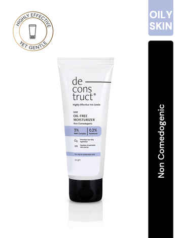Deconstruct Oil-Free Moisturizer | Non Sticky, Fast absorbing | 72 Hr Hydration - 50 gm