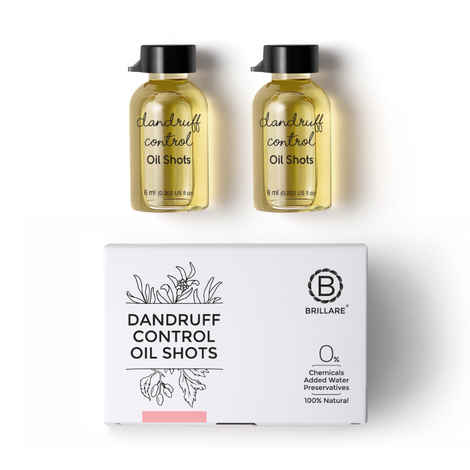 Buy Brillare Science Sample - Dandruff Control Oil Shots Combo of 2 - Purplle