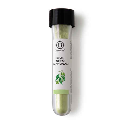 Buy Brillare Science Sample - Real Neem Face Wash - 30 gm - Purplle