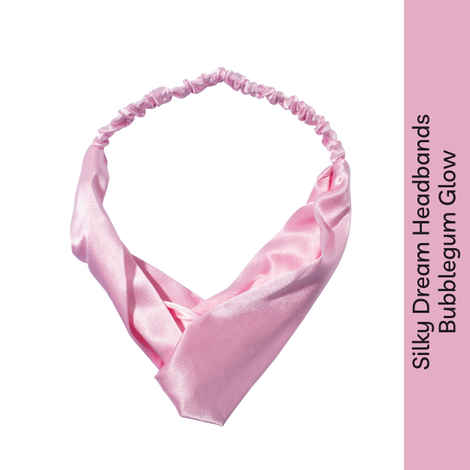 Stay Quirky Silky Dream Headbands - Bubblegum Glow - Pink