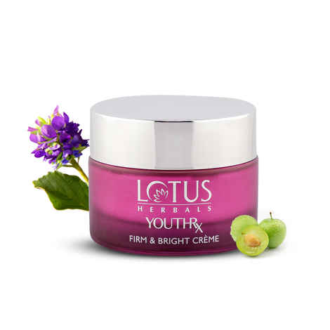Buy Lotus Herbals YouthRx Firm & Bright Cream | SPF 20 | PA+++ | Bakuchiol Retinol & Vitamin C | Anti Ageing & Brightening | 50g - Purplle