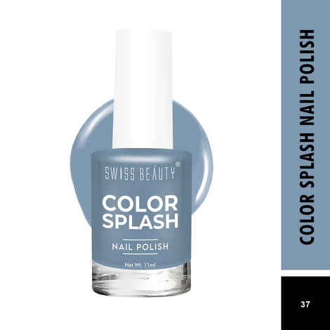 Buy Swiss Beauty Color Splash Nail Polish Shade-37 (11 ml) - Purplle