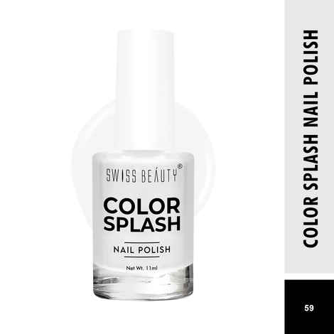 Buy Swiss Beauty Color Splash Nail Polish Shade-59 (11 ml) - Purplle
