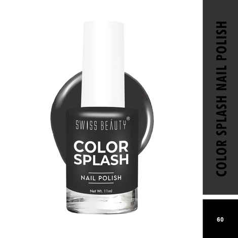 Buy Swiss Beauty Color Splash Nail Polish Shade-60 (11 ml) - Purplle