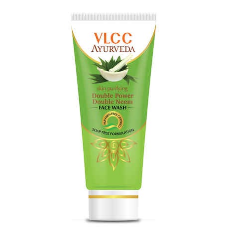 Buy VLCC Skin Purifying Double Power Double Neem Facewash (100 ml) - Purplle
