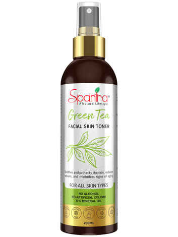 Buy Spantra Green Tea Face Toner (200 ml) - Purplle
