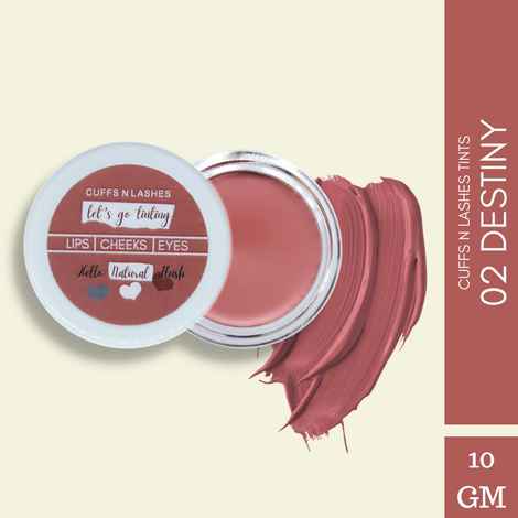Buy Cuffs N Lashes Let's Go Tinting | Lip, Cheek, Eye Tint | Destiny, 02 - Purplle