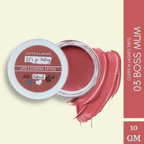 Buy Cuffs N Lashes Let's Go Tinting | Lip, Cheek, Eye Tint | Boss Mum, 03 - Purplle