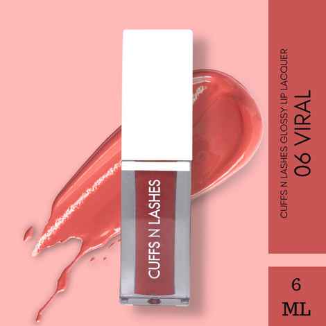 Buy Cuffs N Lashes Lip Gloss, Viral, 06 - 6 ml - Purplle