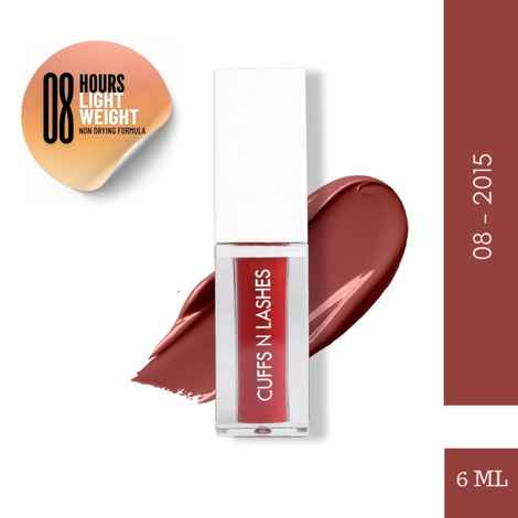 Buy Cuffs N Lashes Matte Liquid Lipstick, 2015 08 - 6 ml - Purplle