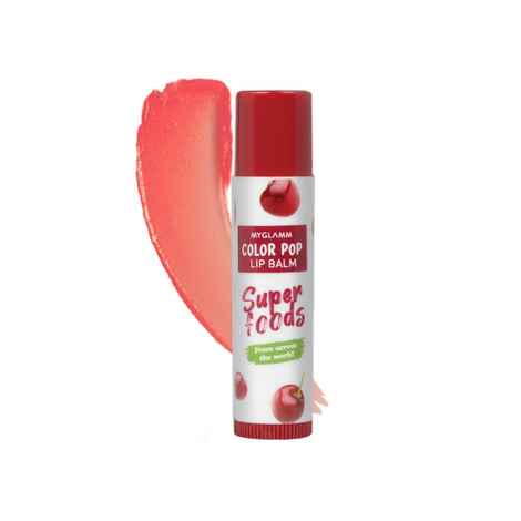 Buy MyGlamm Color Pop Lip Balm-Cherry-(4.6 gm) - Purplle