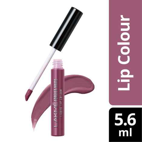 Buy Lakme Forever Matte Liquid Lip Colour - Mauve Fling (5.6 ml) - Purplle