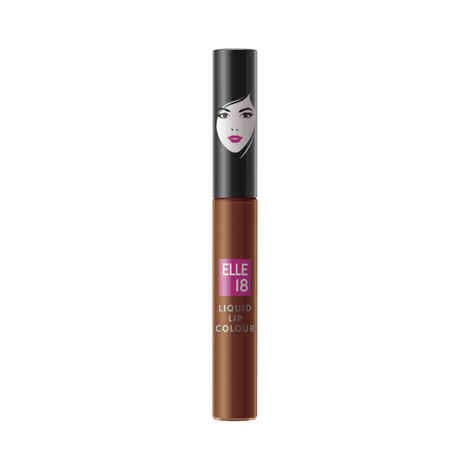 Buy Elle18 Liquid Lip Color|| Nutty Latte|| 5.6 ml - Purplle