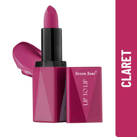 Buy Seven Seas Lip To Lip Matte Lipstick (Claret) 3.8G - Purplle