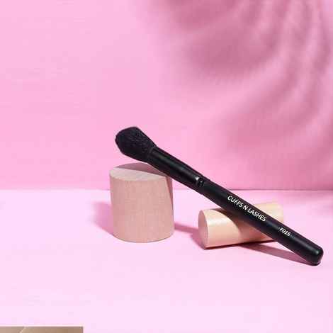 Cuffs N Lashes Makeup Brushes, F015 Small Blush/Powder Brush - 1 pc