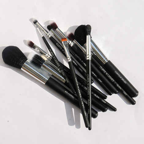 Cuffs N Lashes X Shystyles, Makeup Brushes, Set of 9