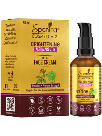 Buy Spantra Alpha Arbutin Face Cream (50 ml) - Purplle