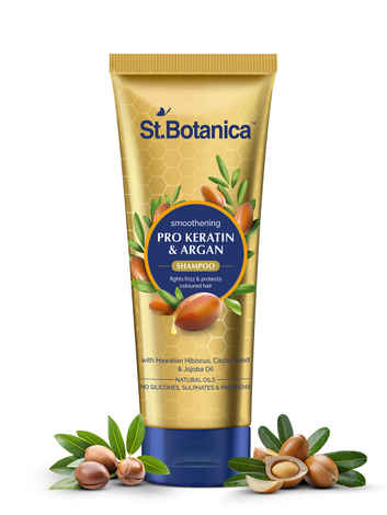 Buy St.Botanica Pro Keratin & Argan Oil Smooth Therapy Shampoo, 175 ml - Purplle