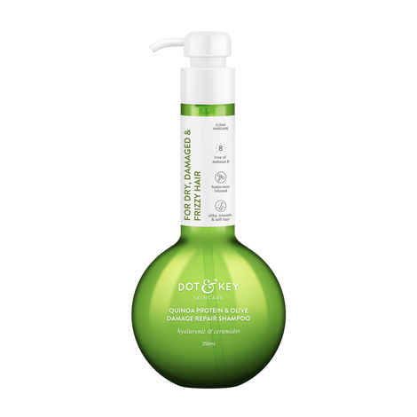 Buy Dot & Key Quinoa Protein & Olive Damage Repair Shampoo (350 ml) - Purplle