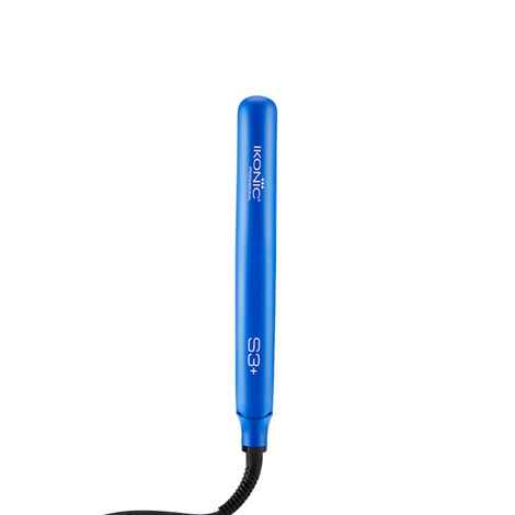 Buy IKONIC PROFESSIONAL Hair Straightener S3+ Ceramic (Blue and black) | Ceramic plates heat up quickly | Ionic Technology 1 pc - Purplle