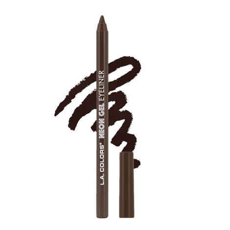 Buy L.A. Colors Neon Gel Eyeliner - Black Brown - Purplle