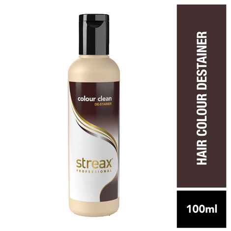 Streax Professional Colour Clean De-Stainer ,Hair Dye Remover Removes, Stains from Scalp 100 ml