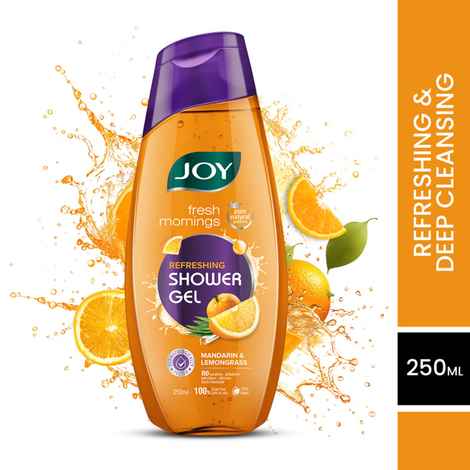 Buy Joy Fresh Mornings Refreshing Shower Gel, Body Wash (250 ml) - Purplle