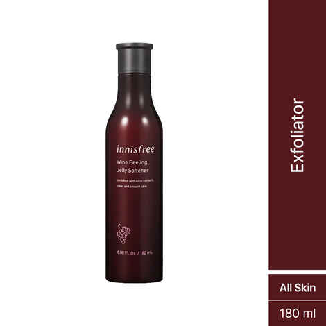 Buy Innisfree Wine Peeling Jelly Softener -180 ml - Purplle
