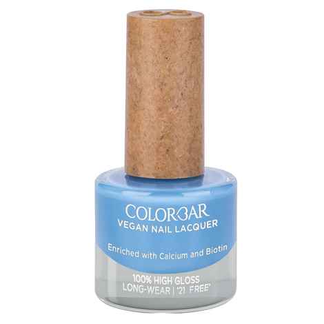 Buy Colorbar Vegan Nail Lacquer - Baby Blue - Purplle