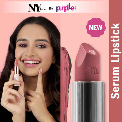 Buy NY Bae Runway Serum Lipstick - Rosewood Falls 05 (4.2 gm) | Pink | Highly Pi gmented | Vitamin E & Fruit Oils | Lightweight | Non-Drying - Purplle