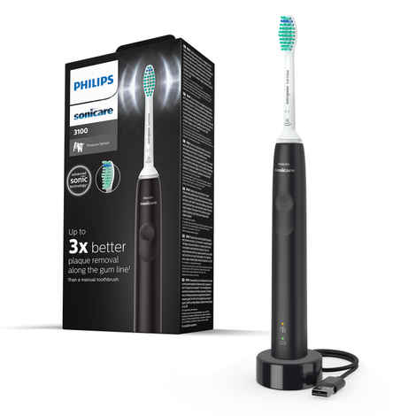 Buy Philips Sonicare Electric Toothbrush - Galway 3100 Series. Built in pressure sensor, Easy Start tech, Dual Intensity Quad Pacer , 2 minute smart timer. HX3671/14 - 1 Pc - Purplle