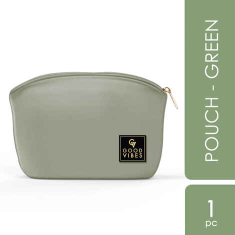Good Vibes Pouch - Green 1 Pc