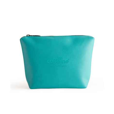 Buy Free MCaffeine Naked Teal Pouch (New Size) 1 Pc - Purplle