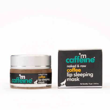 Buy Free mCaffeine Coffee Lip Sleeping Mask for Hydration & Repair, 24 Hrs Moisturization (12 gm) - Purplle
