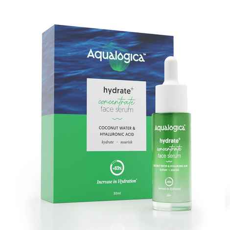 Buy Aqualogica Hydrate+ Face Serum with Coconut Water & Hyaluronic Acid 30ml - Purplle