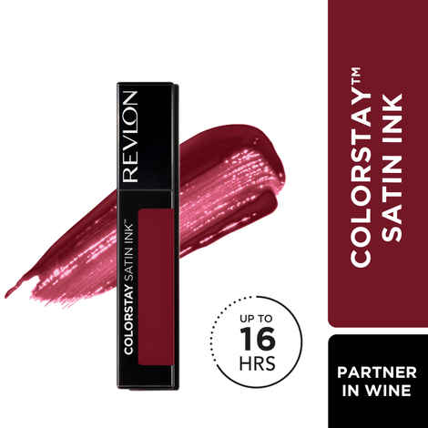 Buy Revlon Colorstay Satin Ink Liquid Lip Color - Partner In Wine - Purplle