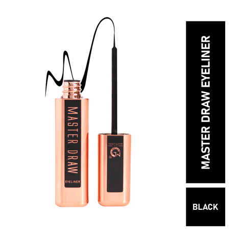 Buy Matt Look Master Draw Eyeliner, Longlist & Waterproof, Black (8ml) - Purplle