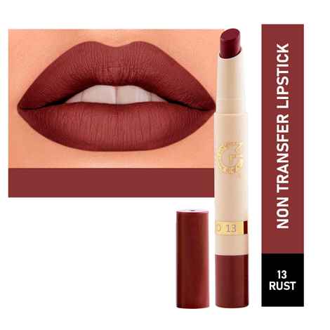 Buy Mattlook Velvet Smooth Non-Transfer, Long Lasting & Water Proof Lipstick, Rust (2 gm) - Purplle