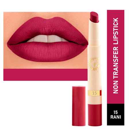 Buy Mattlook Velvet Smooth Non-Transfer, Long Lasting & Water Proof Lipstick, Rani (2 gm) - Purplle