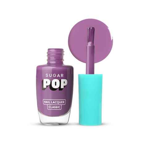 Buy SUGAR POP Glossy Finish Nail Lacquer 09 Lilac Rush-10 Ml High Shine Long-Lasting Chip Resistant Quick Drying - Purplle