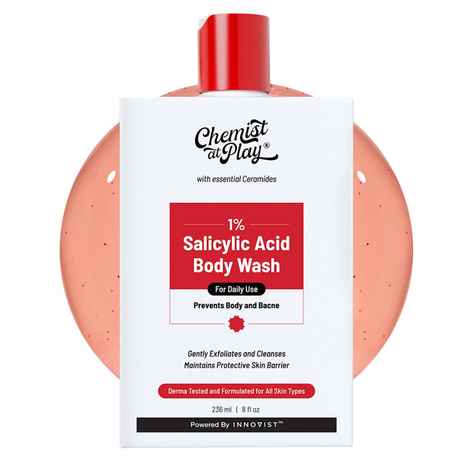 Chemist at Play 1 % salicylic acid Body Wash | 236 ml