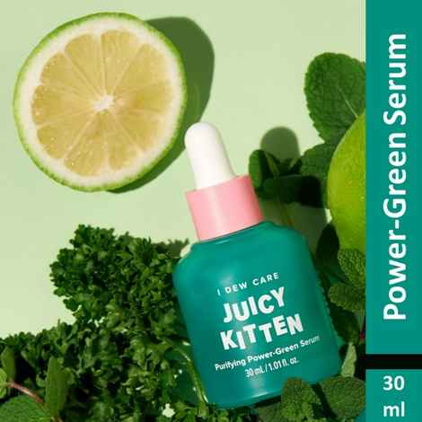 Buy I DEW CARE JUICY KITTEN, Purifying Power Green Serum | Korean Skin Care 30 ml - Purplle