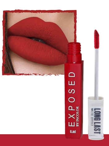 Buy Incolor Long Last Matte Effect Lipgloss 01 (6 ml) - Purplle